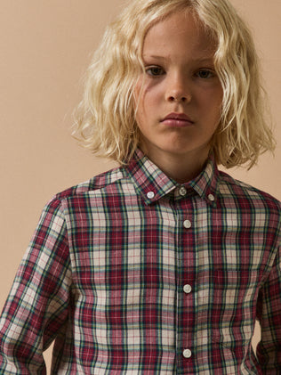Jungenhemd aus Flanell