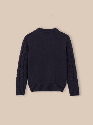 Pull torsadé Garçon