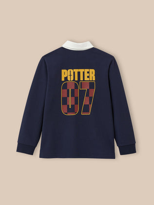 Jungen Rugby-Shirt mit Polokragen aus der Harry Potter Kollektion