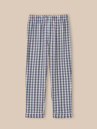 Pyjama classique à carreaux Garçon
