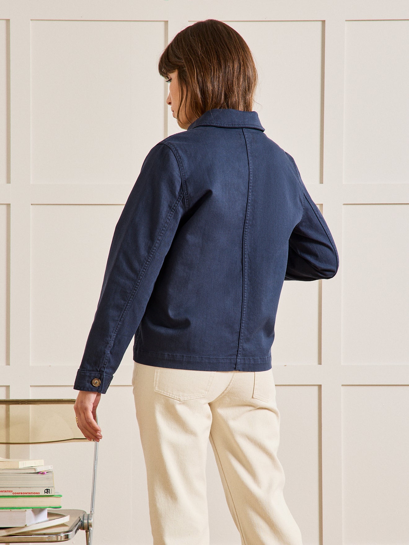 Veste worker femme coton