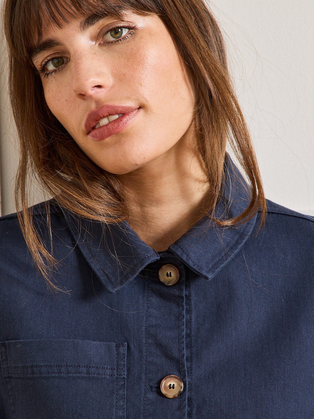 Veste worker femme coton