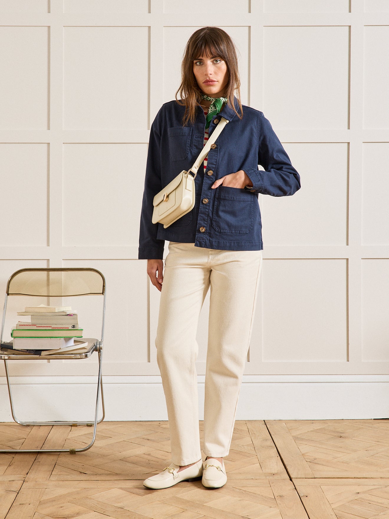 Veste worker femme coton