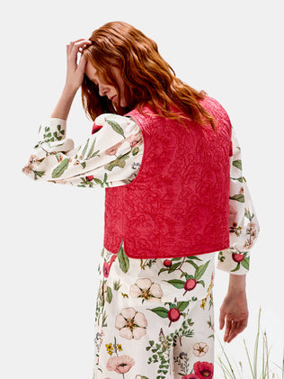 Damenjacke Acacia mit Stickerei - Kollektion von Deyrolle x Cyrillus
