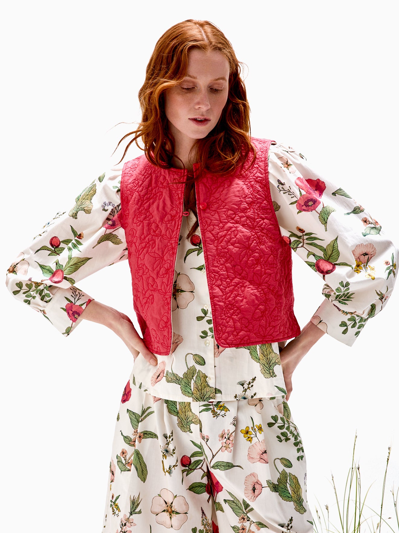 Damenjacke Acacia mit Stickerei - Kollektion von Deyrolle x Cyrillus