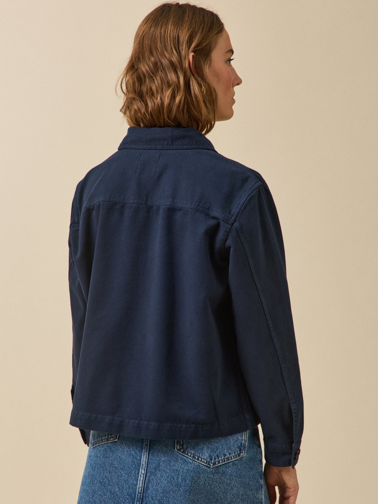 Veste worker femme coton biologique