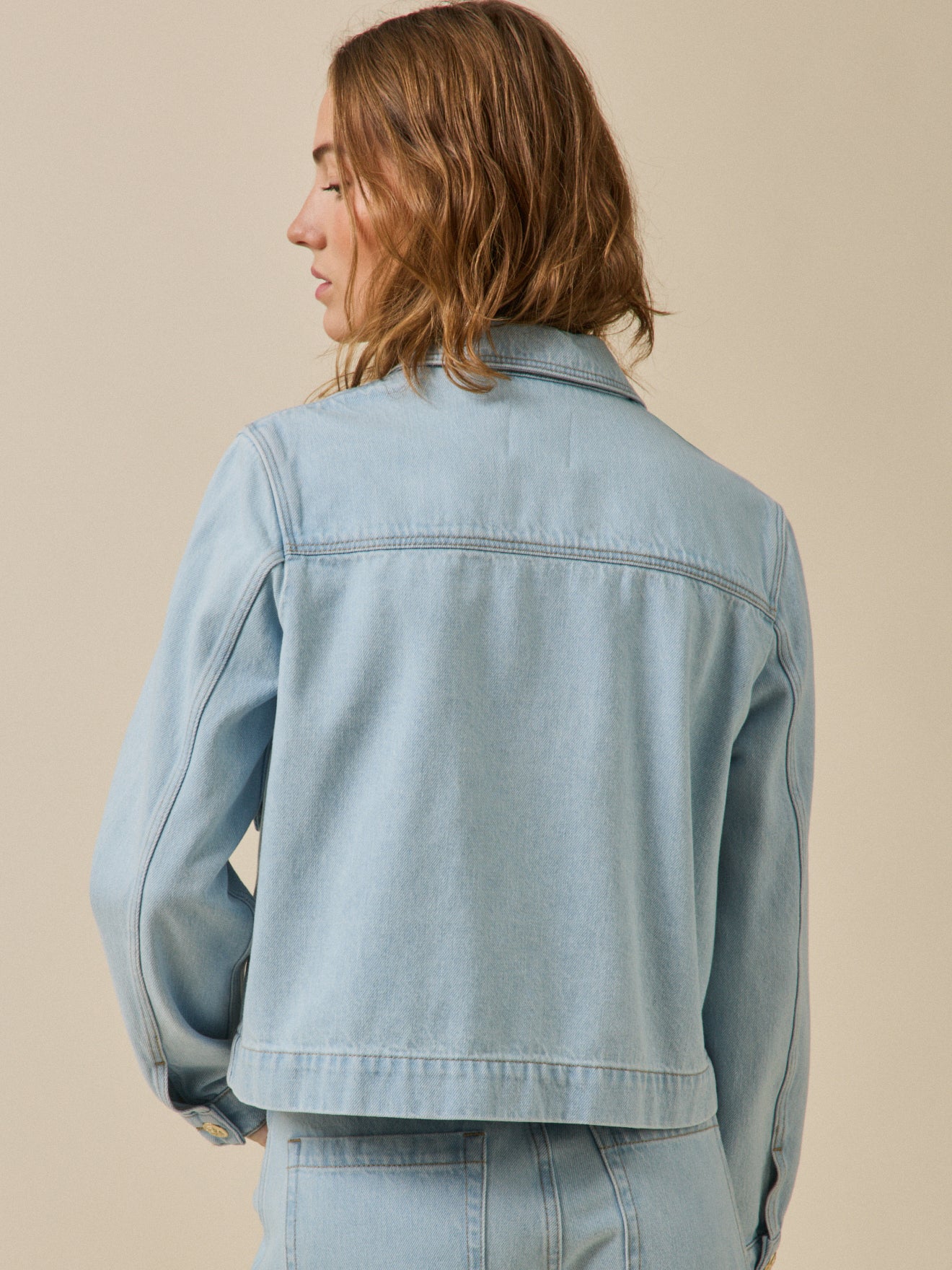 Damenjacke aus Bio-Baumwolle