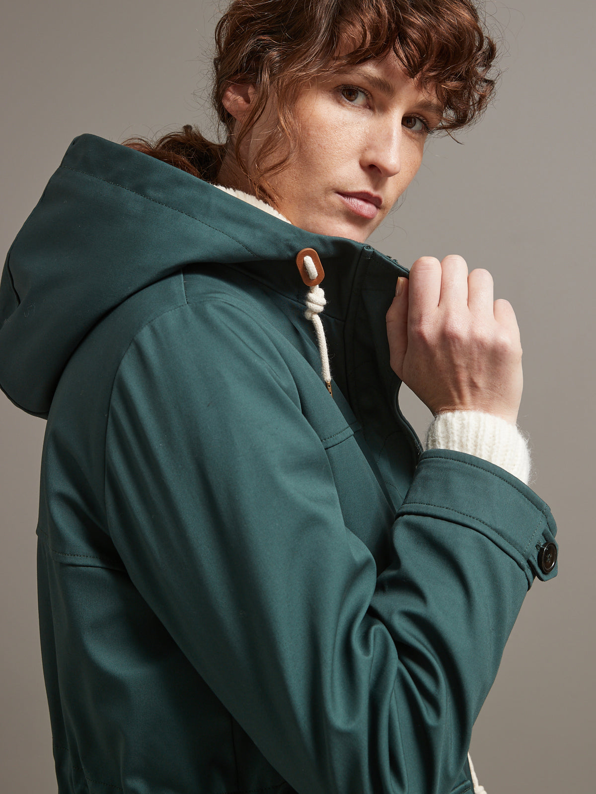Parka longue fourrée et matelassée femme