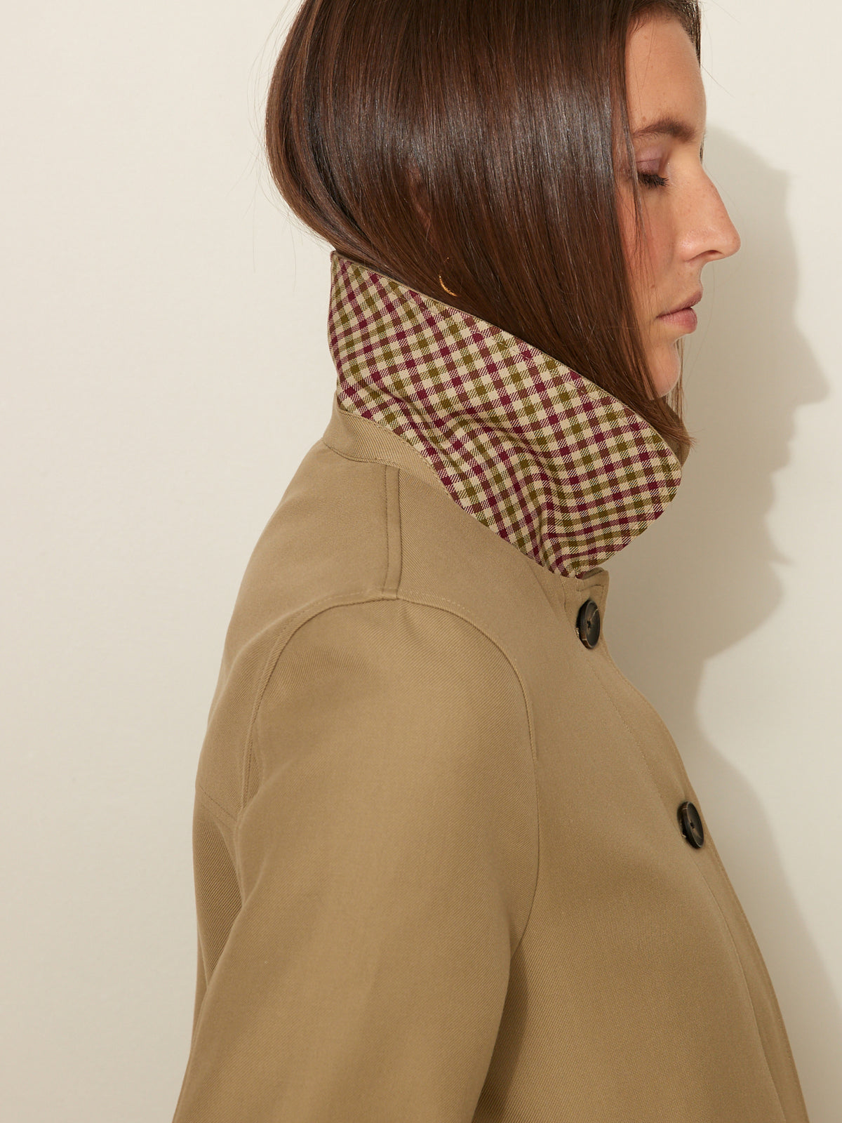 Damen Car Coat-Mantel