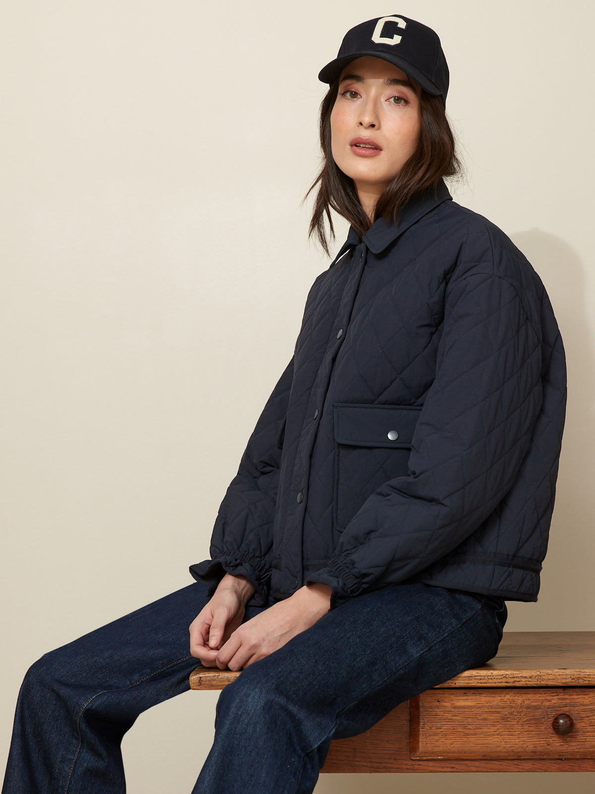 Veste matelassée femme