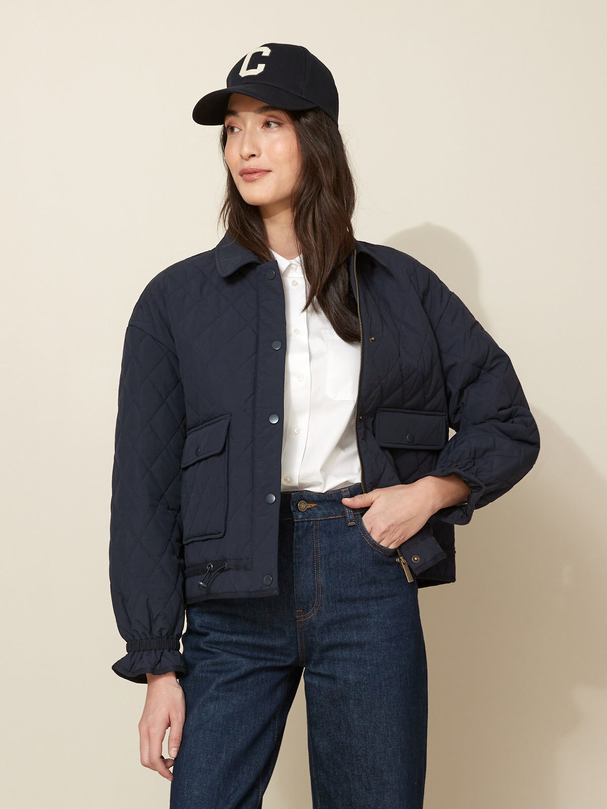 Veste matelassée femme