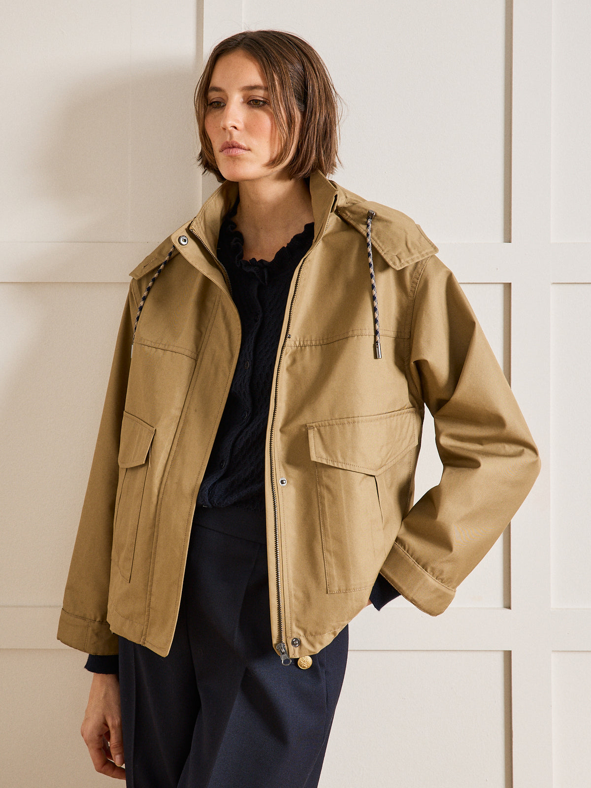 Parka light courte femme