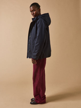 Geschmeidiger und wattierter Damen-Parka