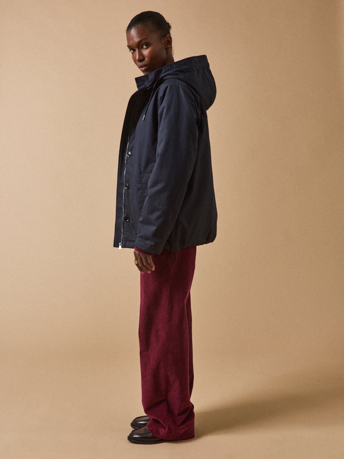 Geschmeidiger und wattierter Damen-Parka