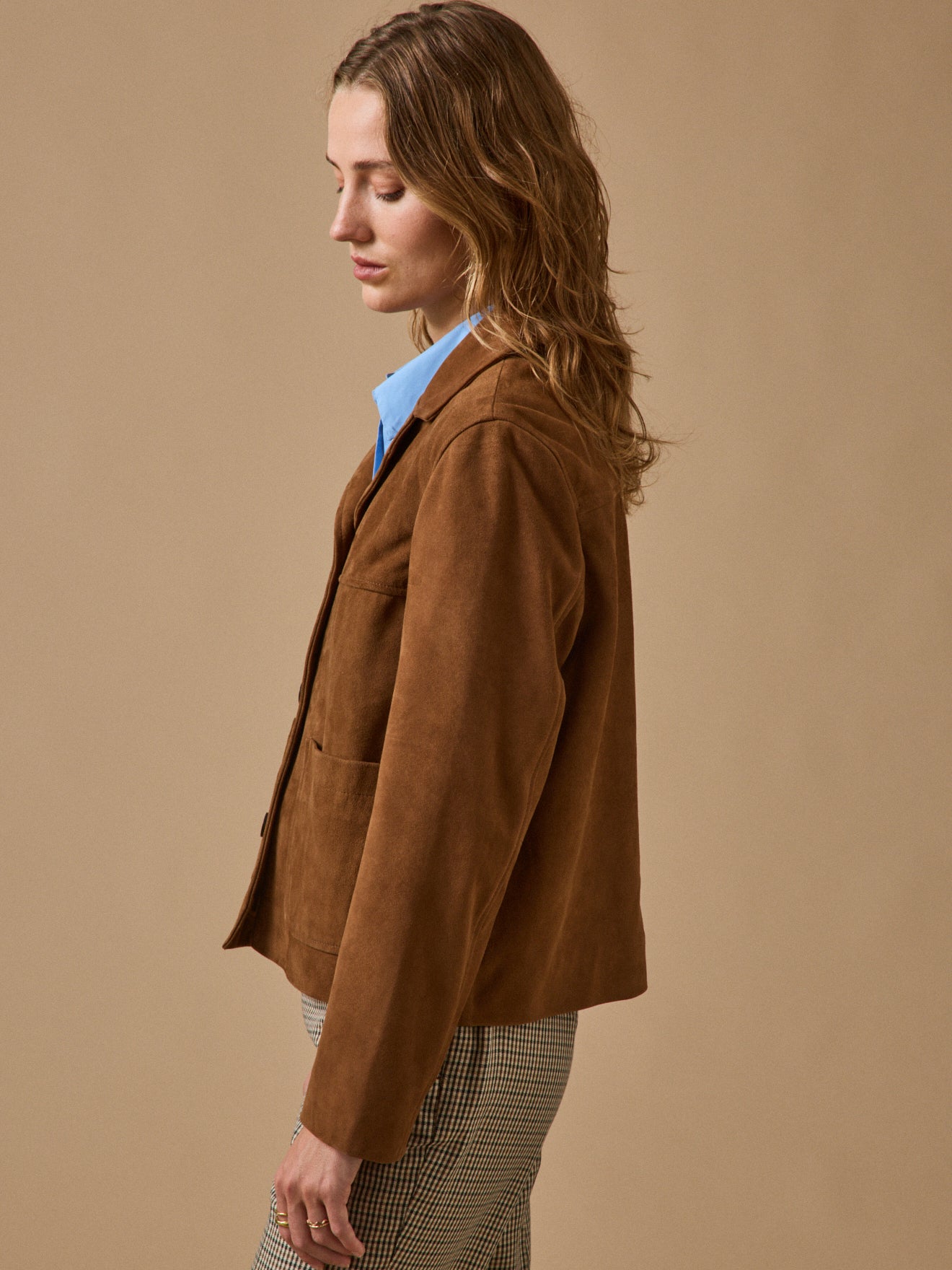Damen-Lederjacke