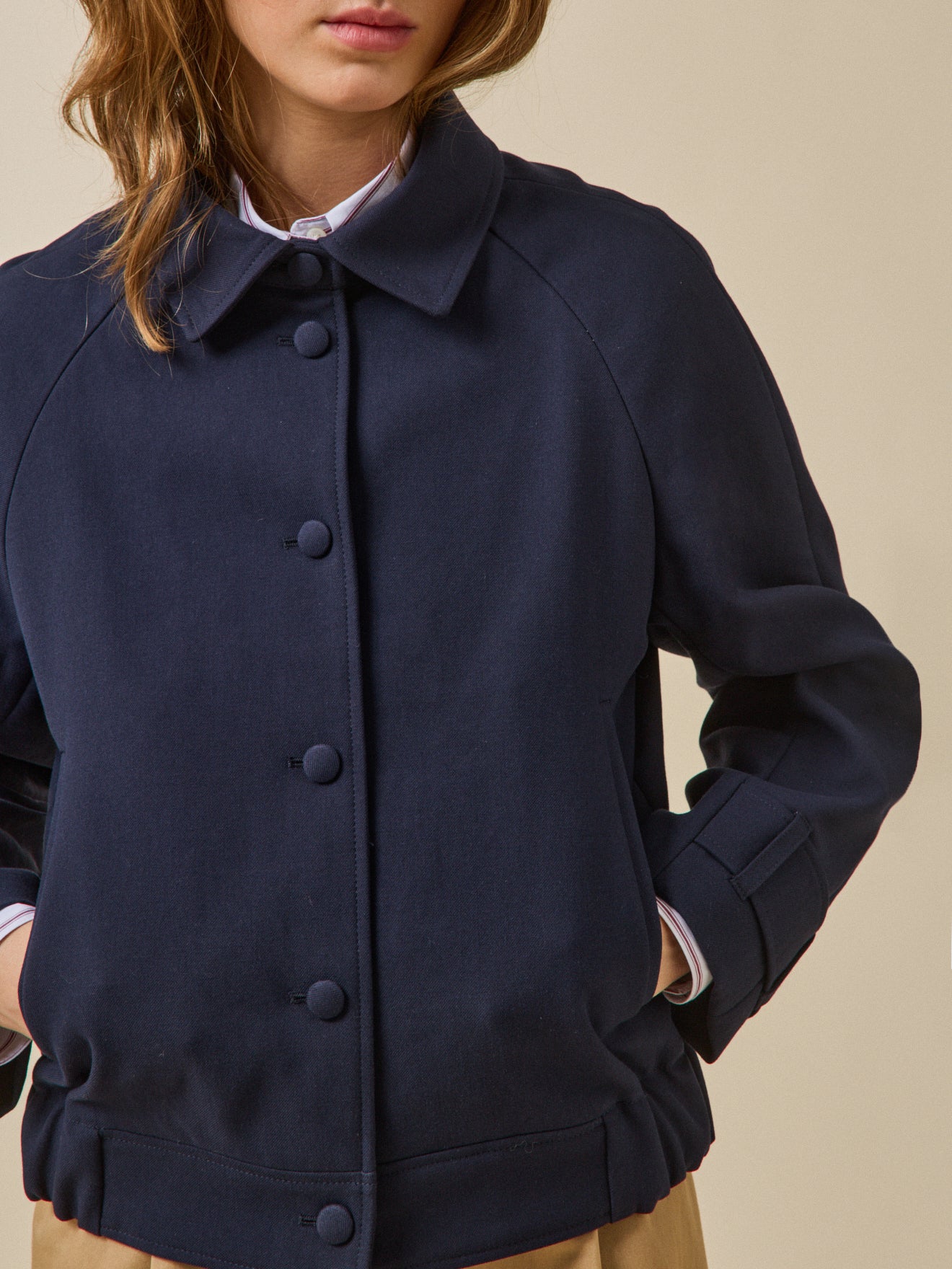 Zweiseitige Damenjacke