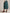Halblanger Damenrock aus einfarbiger Dobby-Viskose