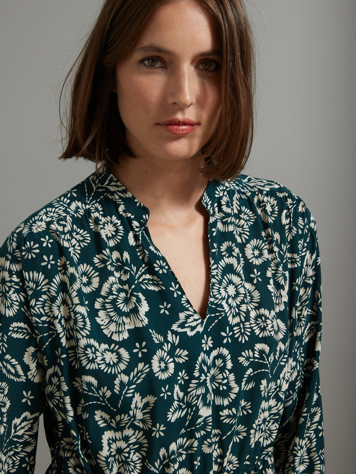 Robe mi-longue femme imprimé Erin
