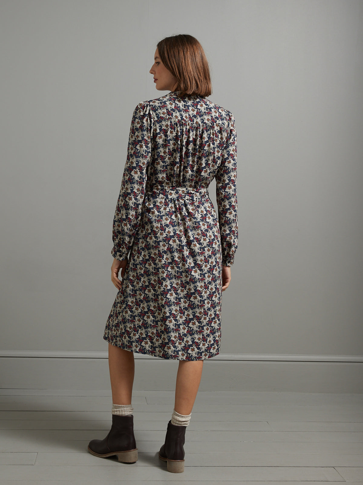 Robe-chemise femme imprimé Chambord