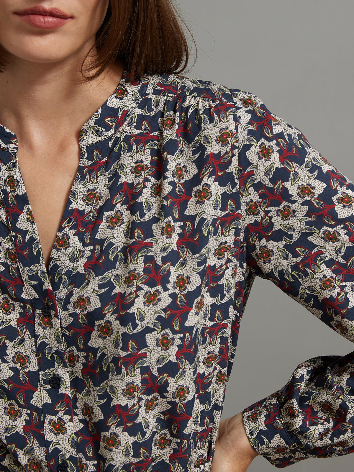 Robe-chemise femme imprimé Chambord