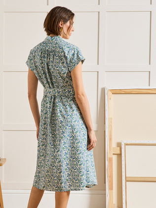 Robe sans manches femme tissu Liberty  - Limited Collection