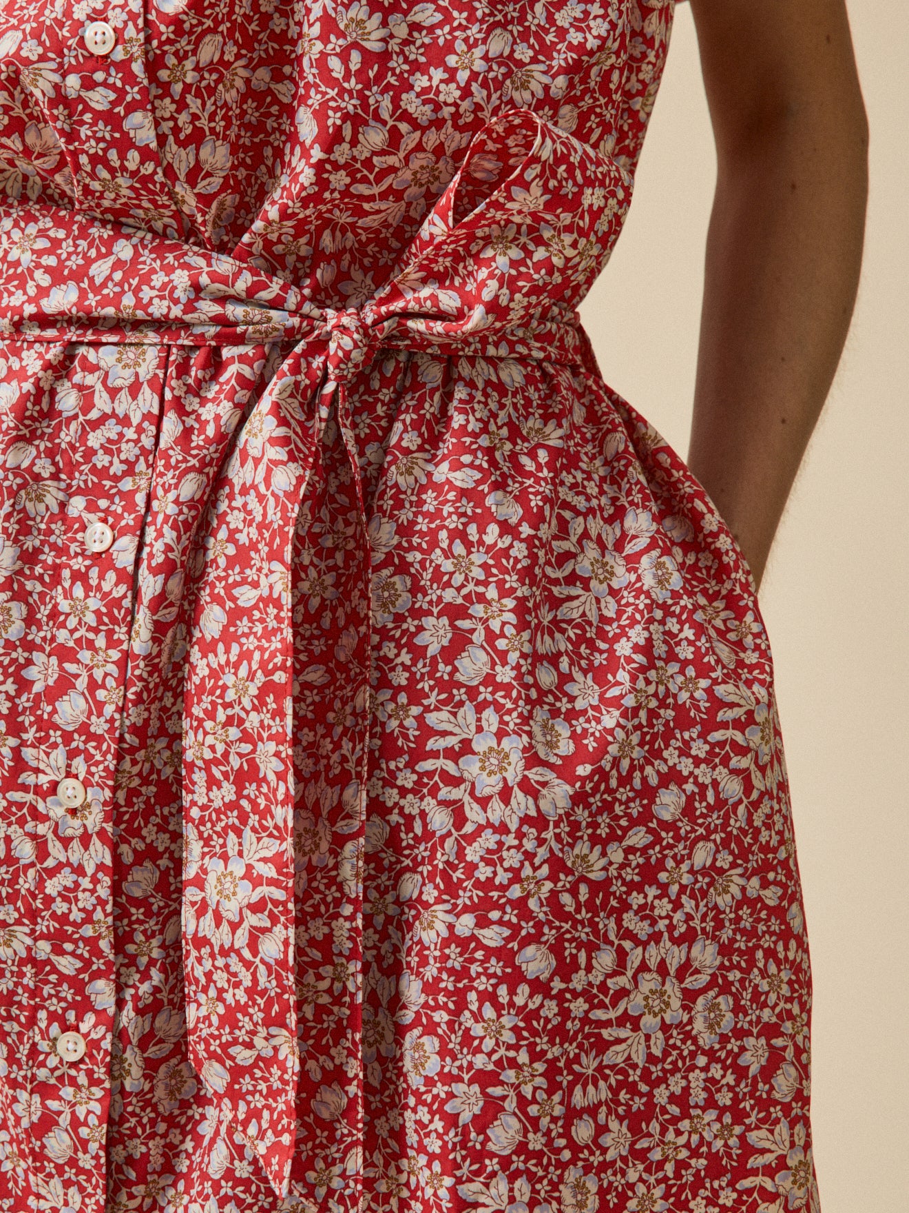 Robe sans manches femme tissu Liberty  - Limited Collection