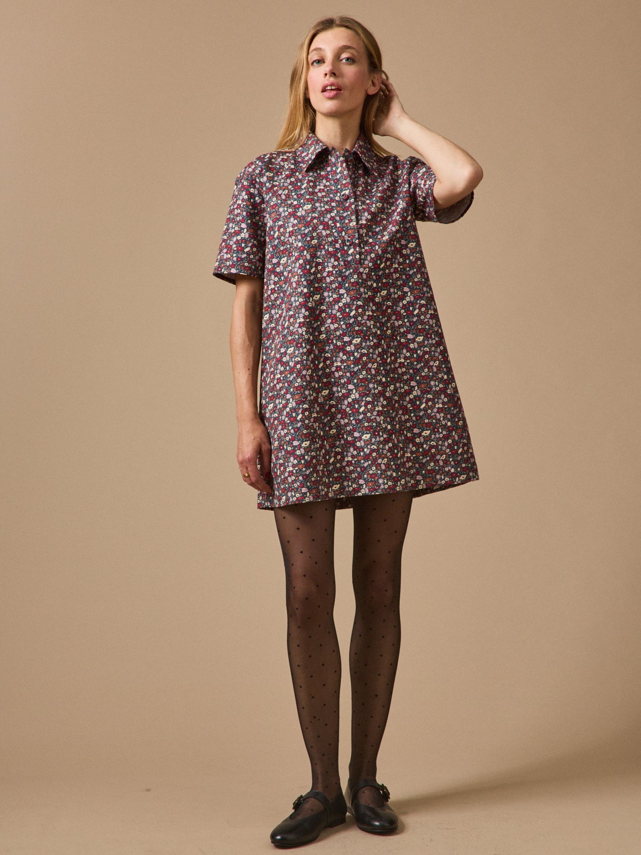 Robe chemise femme Petal&Daisy - Made with Liberty Fabrics