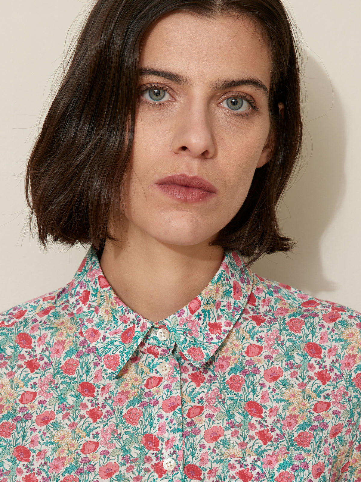 Chemise femme - Tissu Liberty Florence May