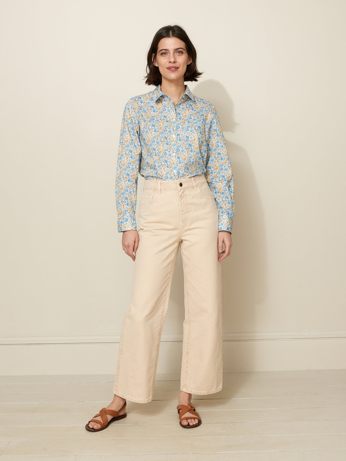Chemise femme - Tissu Liberty Florence May