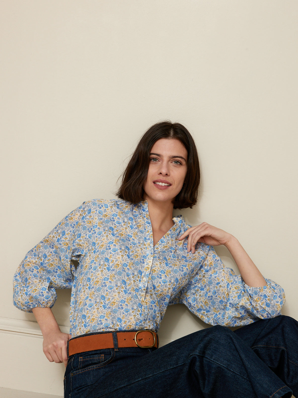 Blouse femme - Tissu Liberty Florence May