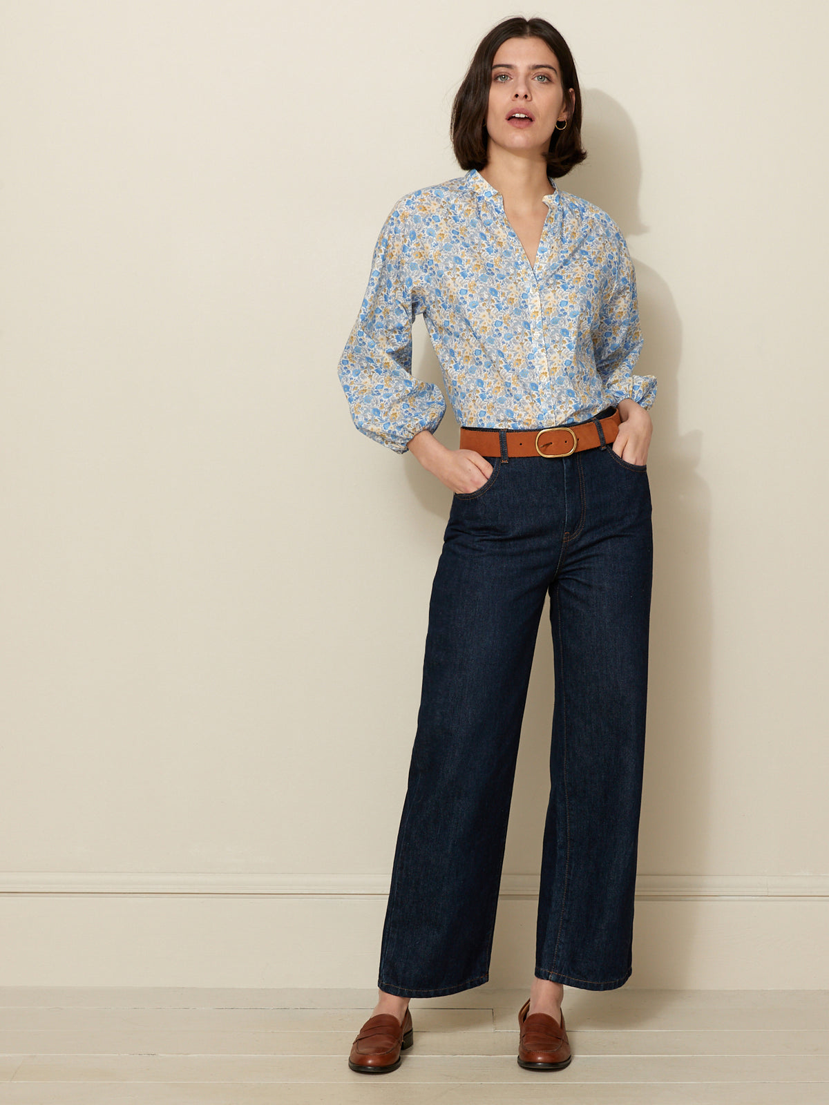 Blouse femme - Tissu Liberty Florence May
