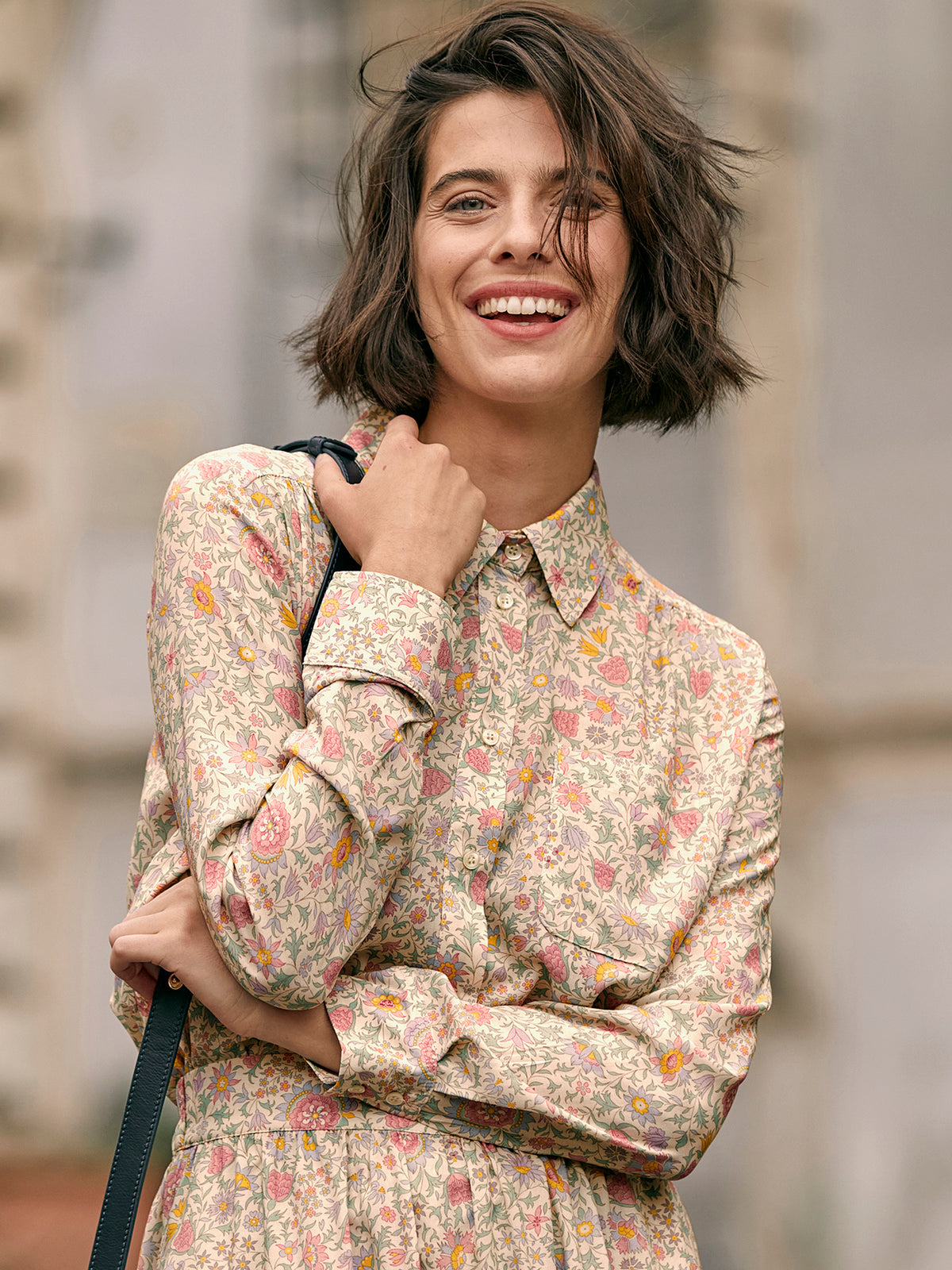 Chemise femme - Tissu Liberty