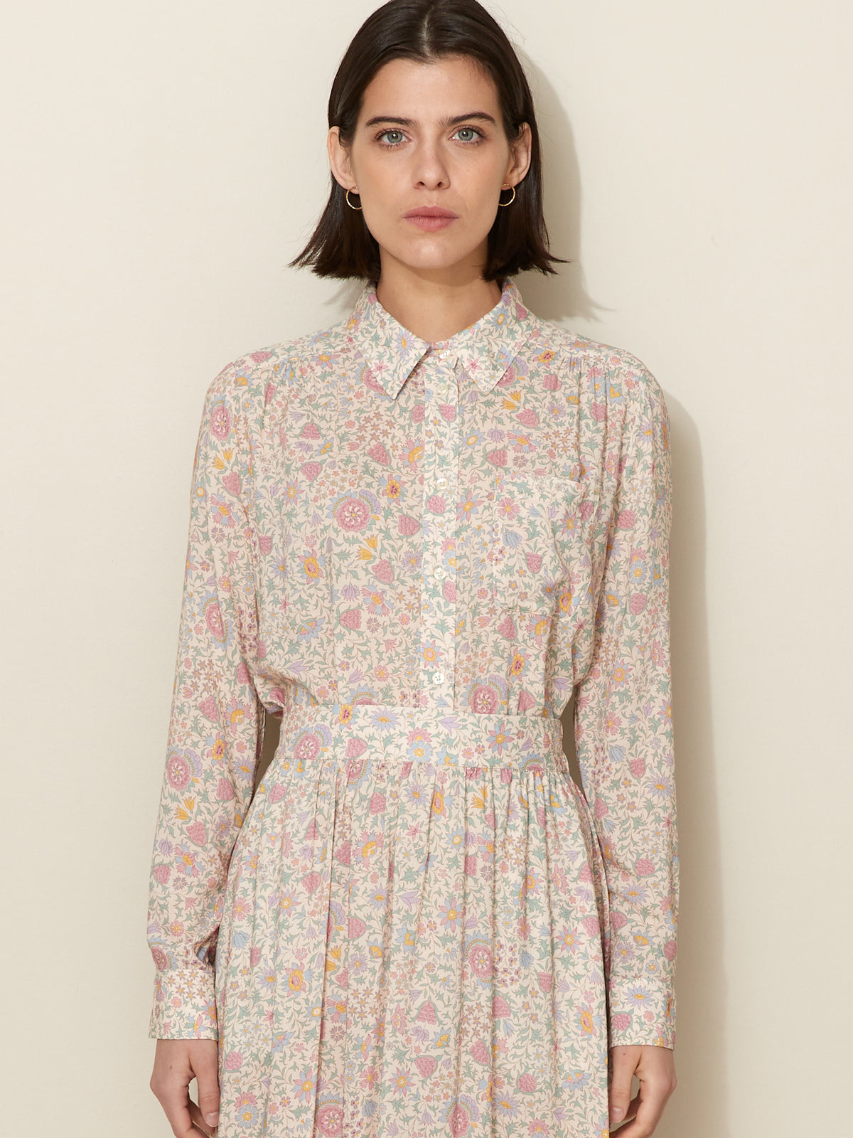 Chemise femme - Tissu Liberty