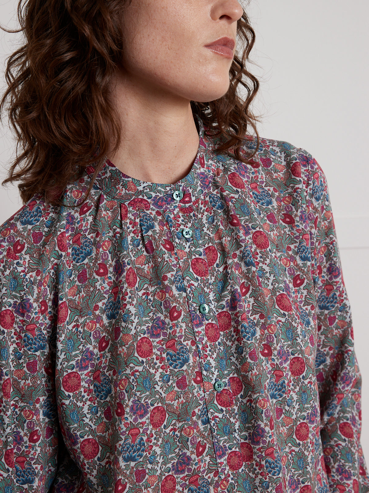 Damenbluse aus Liberty-Stoff - Limited Collection