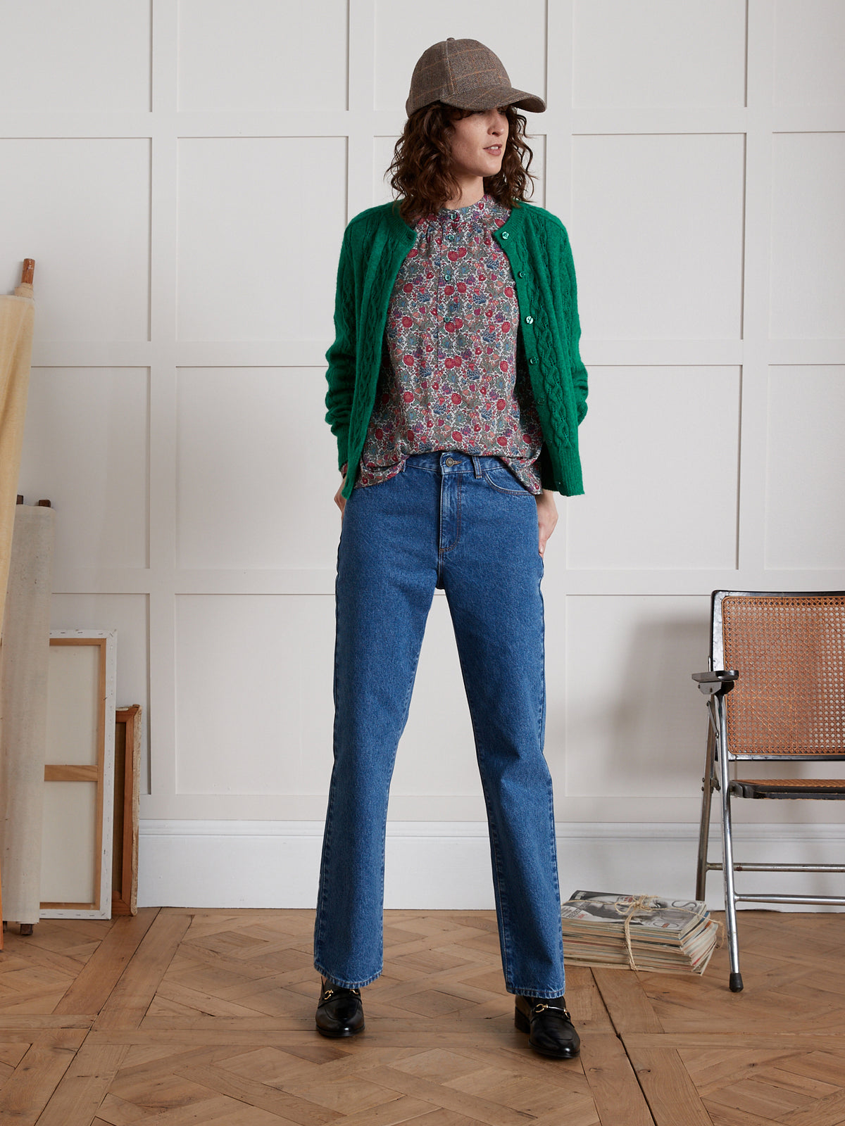 Damenbluse aus Liberty-Stoff - Limited Collection