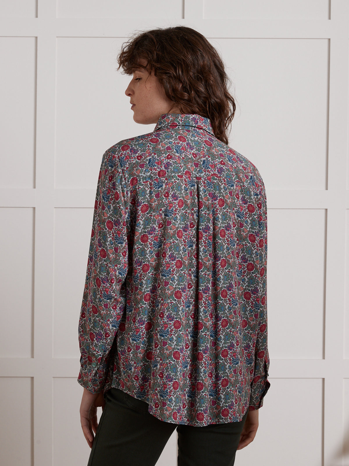 Damen-Hemdbluse aus Liberty-Stoff - Limited Collection