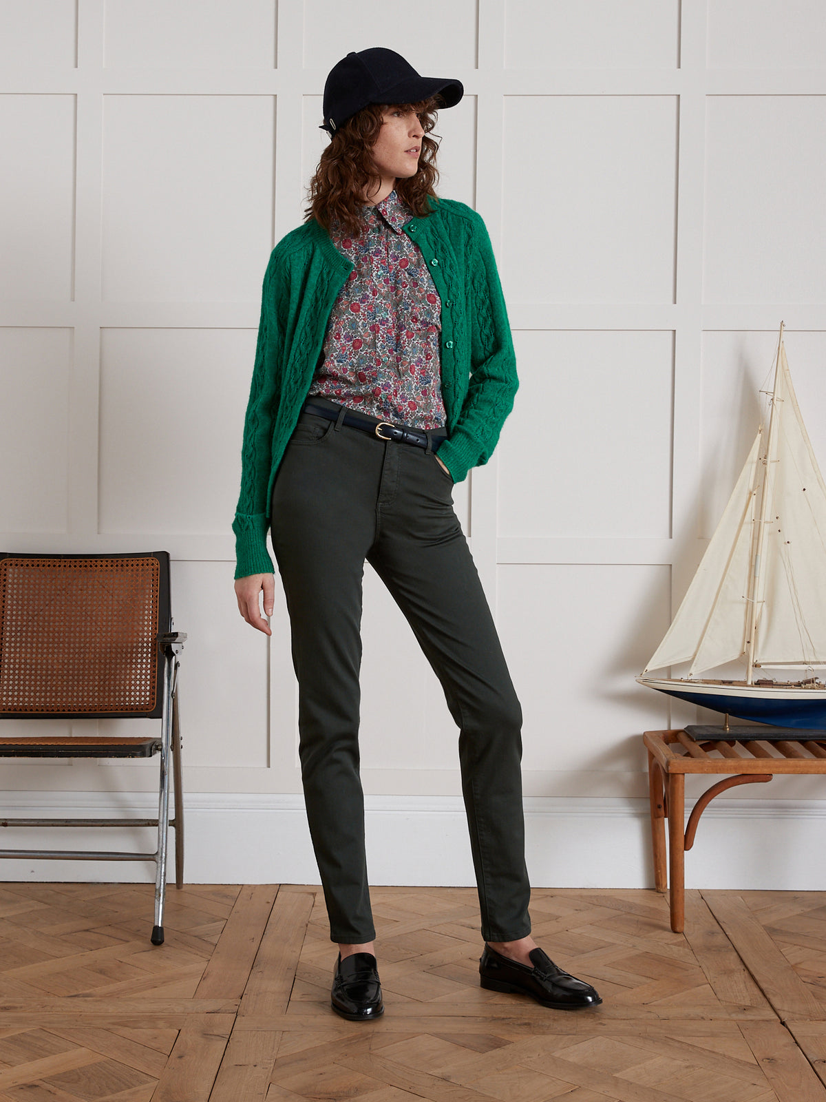 Damen-Hemdbluse aus Liberty-Stoff - Limited Collection
