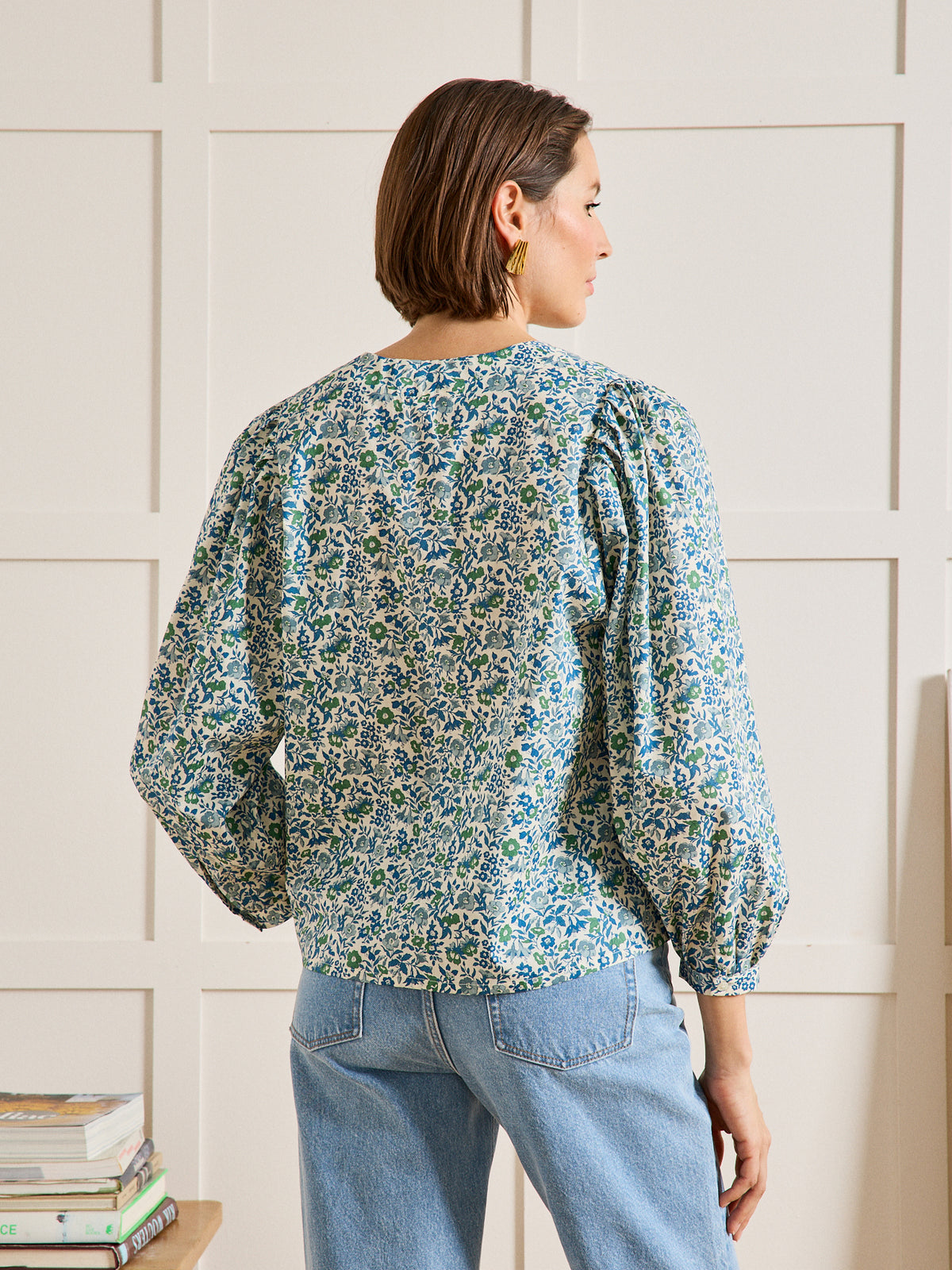 Blouse ample femme tissu Liberty - Limited Collection