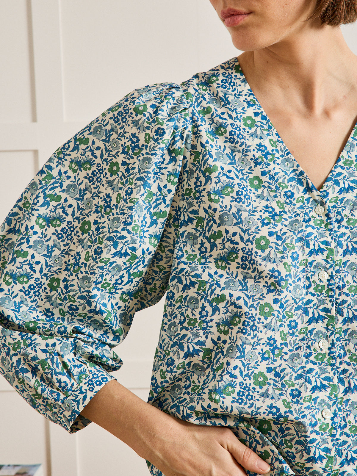 Blouse ample femme tissu Liberty - Limited Collection
