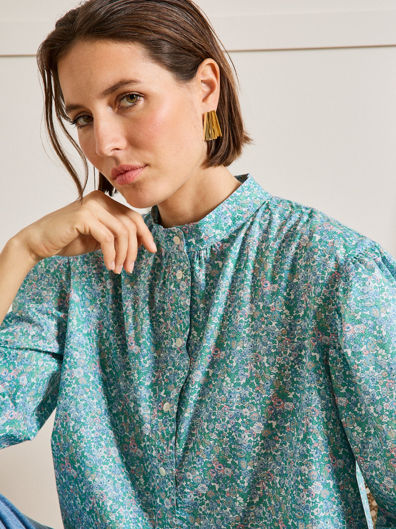 Blouse femme tissu Liberty Harriet - Limited Collection