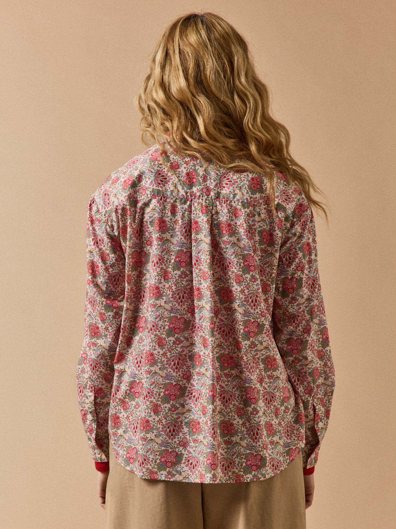 Damen-Hemdkleid aus Liberty-Stoff - Limited Collection