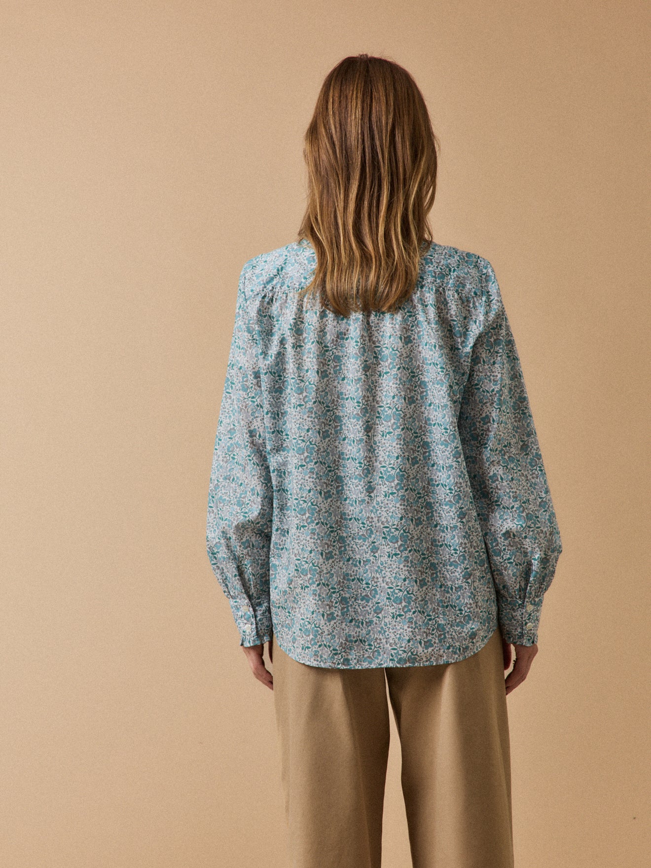 Damen-Hemdbluse aus Liberty-Stoff - Limited Collection