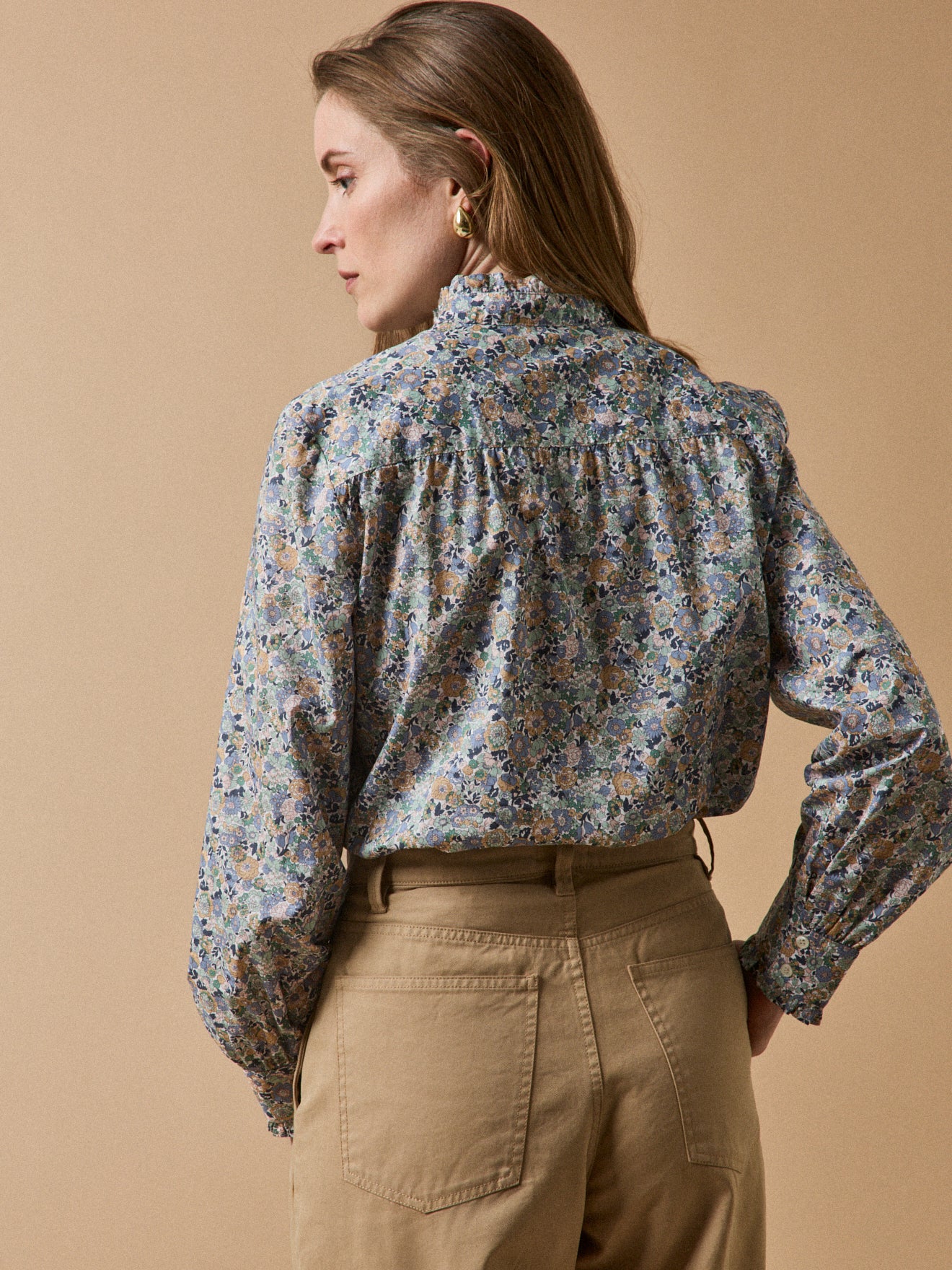 Damen-Hemdbluse aus Liberty-Stoff - Limited Collection