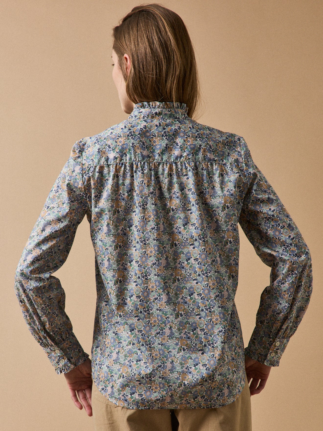 Damen-Hemdbluse aus Liberty-Stoff - Limited Collection