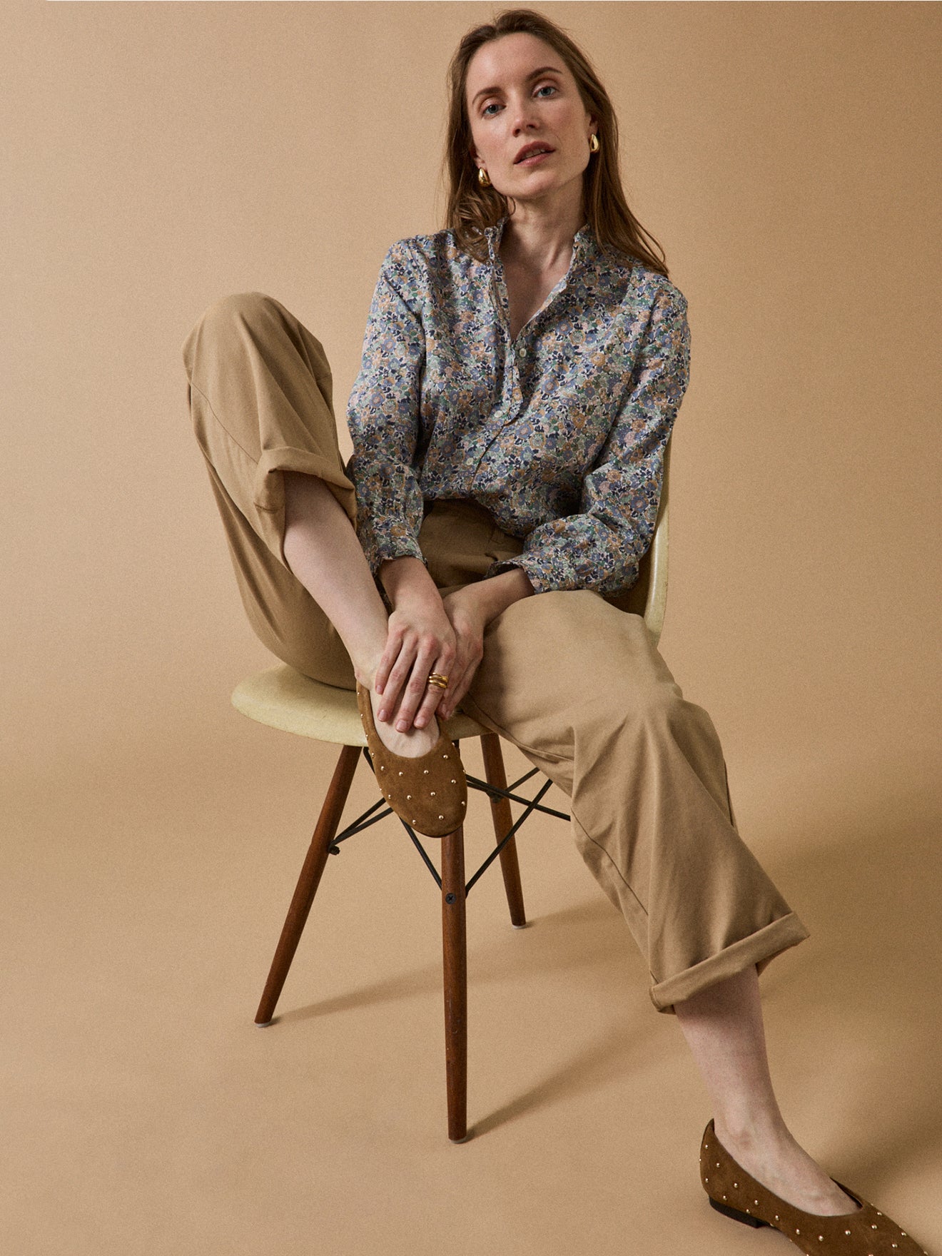 Damen-Hemdbluse aus Liberty-Stoff - Limited Collection