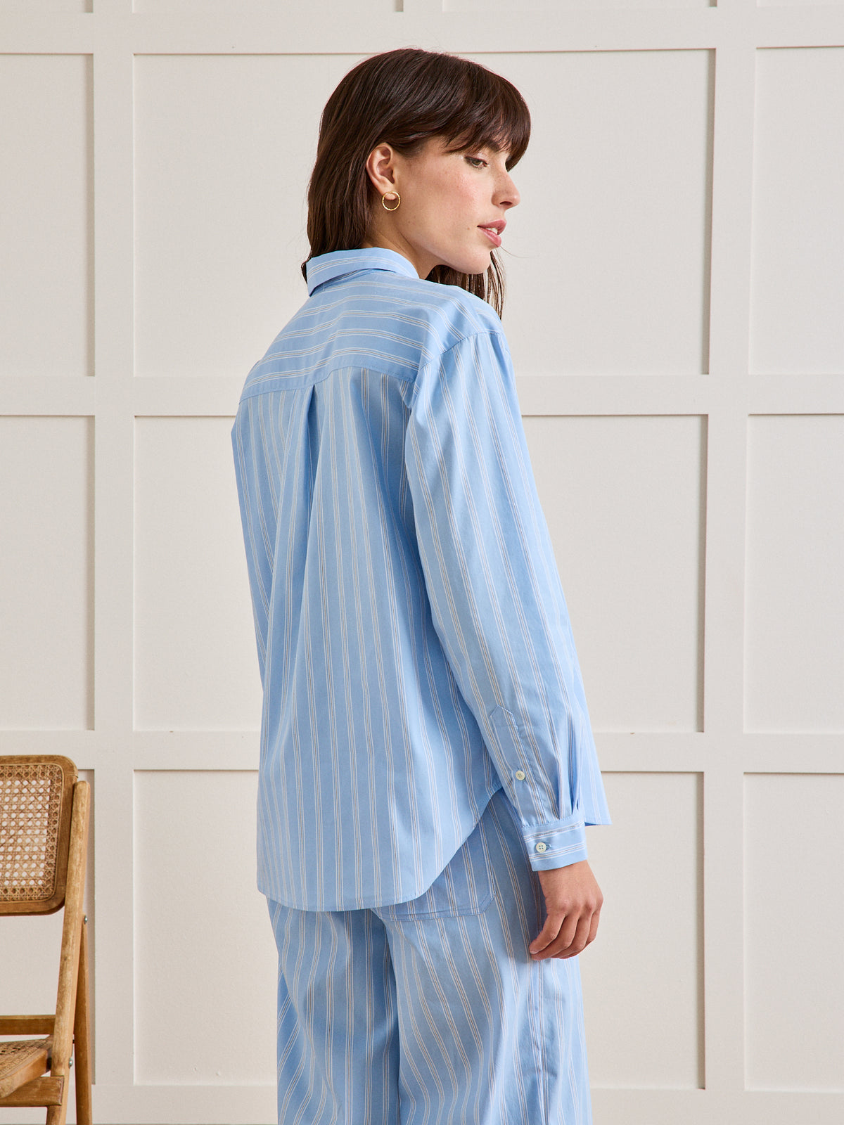 Gestreifte Damen-Hemdbluse - Limited Collection