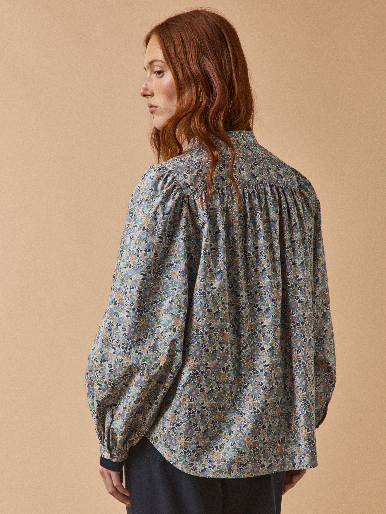 Damenbluse aus Liberty-Stoff - Limited Collection