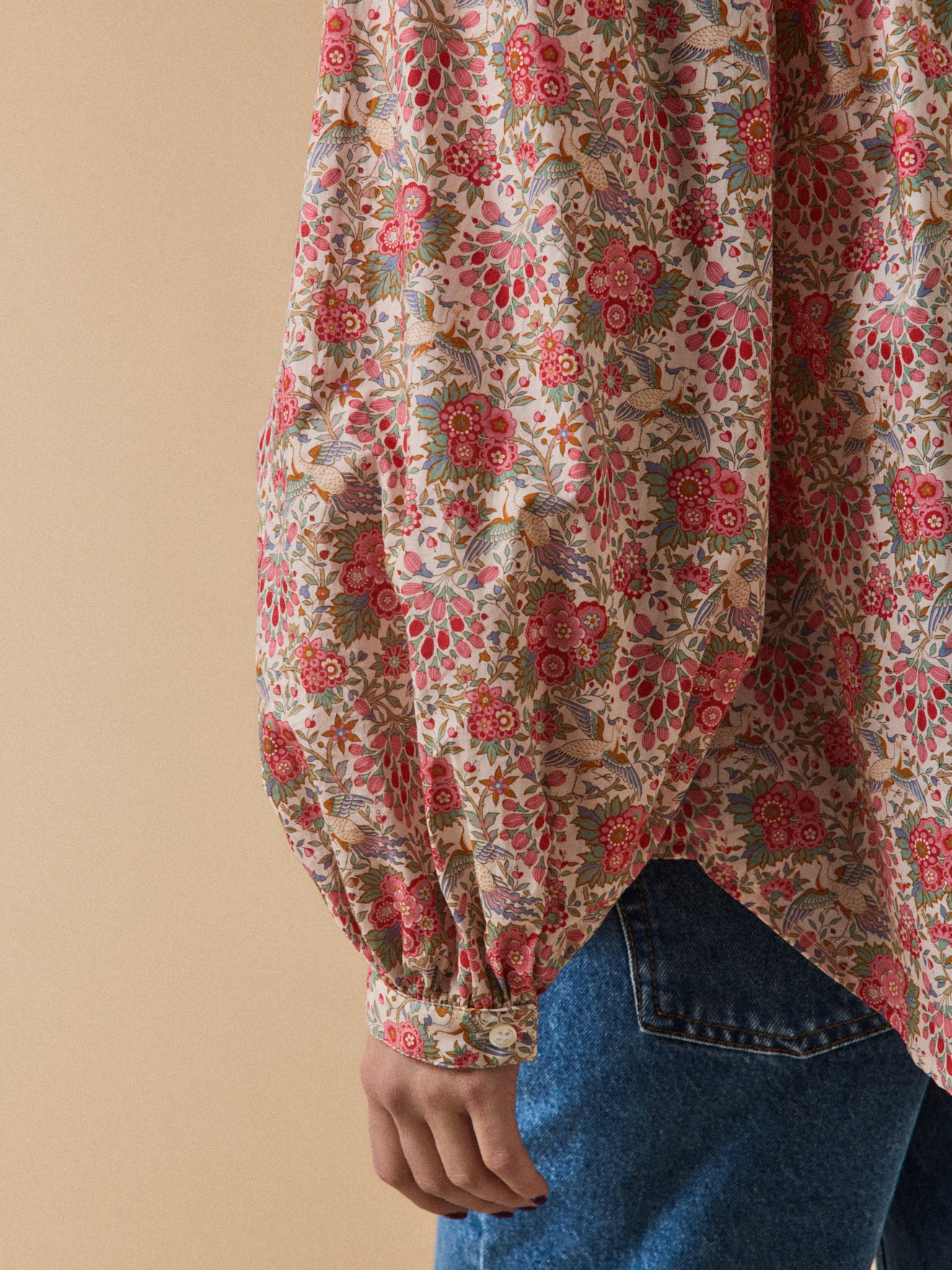 Damenbluse aus Liberty-Stoff - Limited Collection