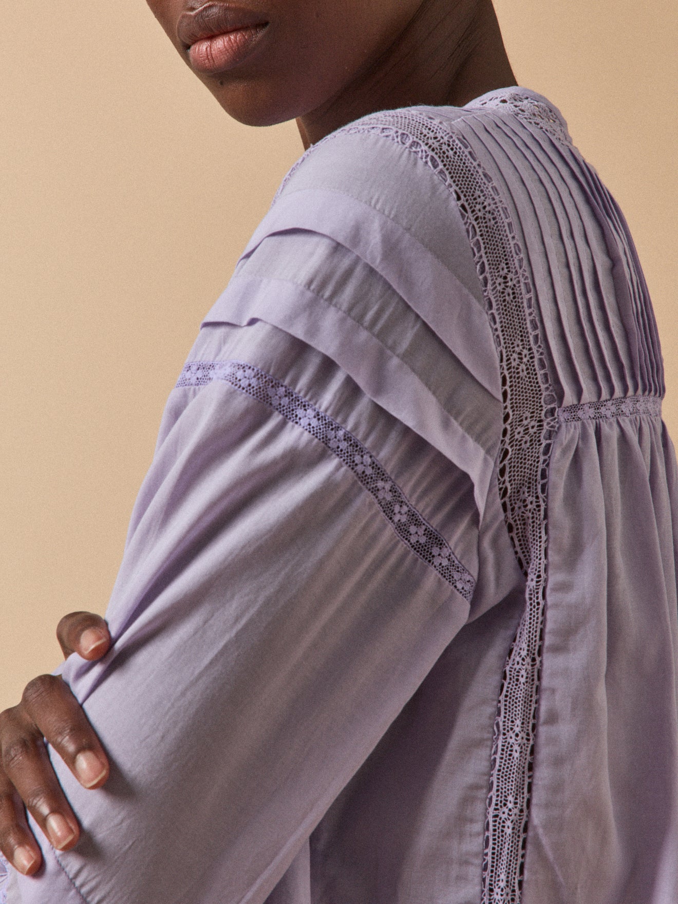 Blouse romantique femme