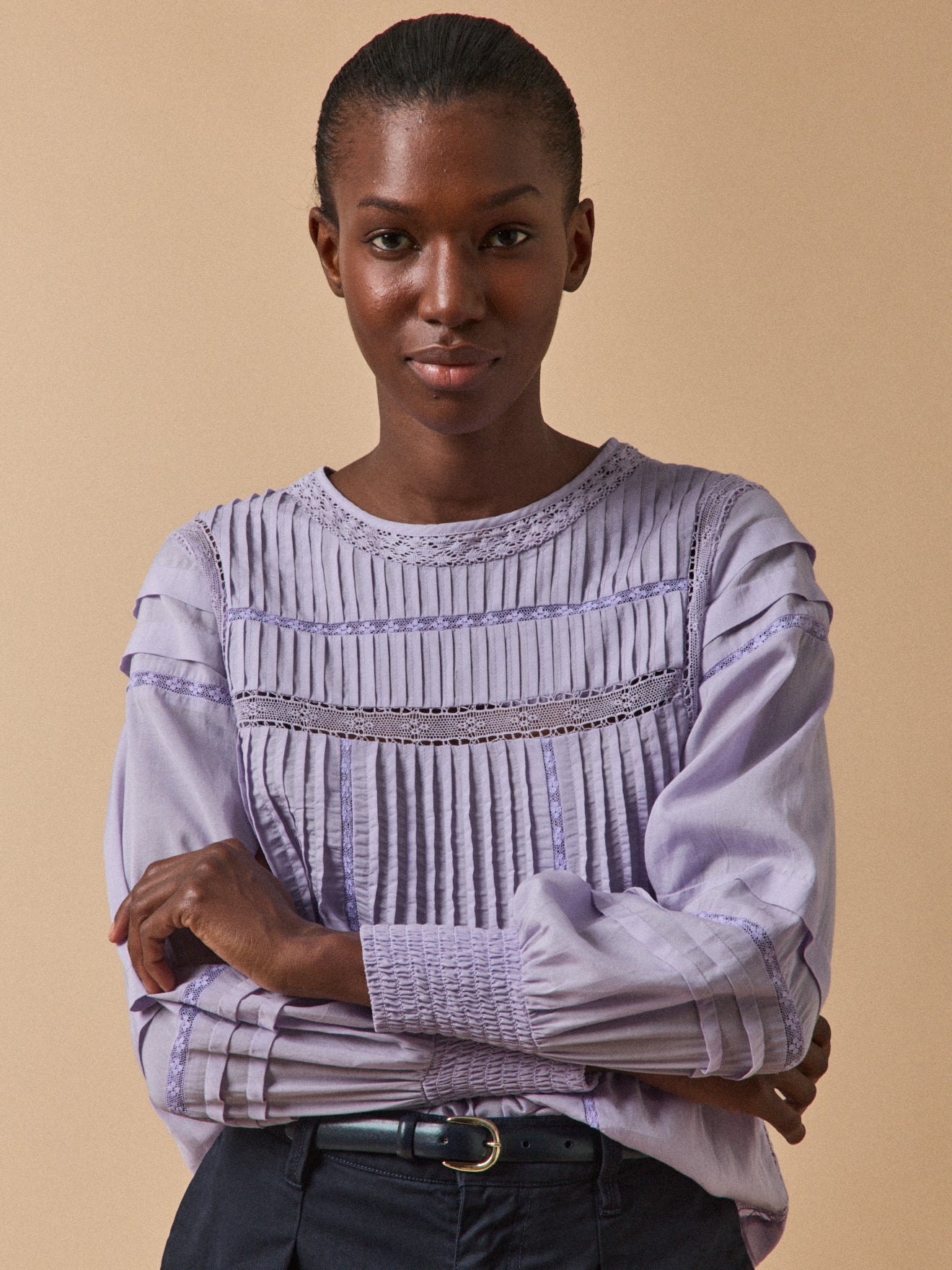 Blouse romantique femme